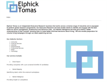 Tablet Screenshot of elphicktomas.co.uk